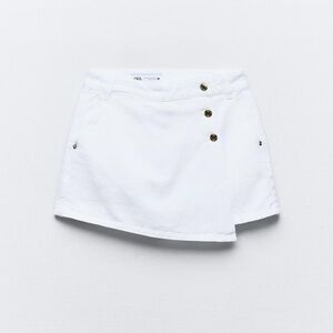 Zara Wrap Denim Skort